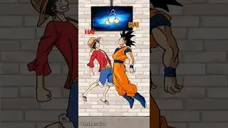 Goku And Luffy’s Potara Fusion (Animation) 