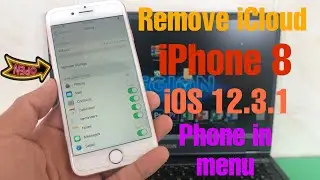 iPhone 8 ios12.3.1 Permanent Remove iCloud in menu | Support iPhone 6s to iPhone X