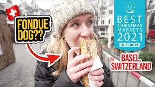 What You Eat At Europe’s #1 Voted Christmas Market! (Basel, Switzerland)