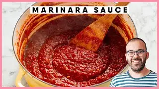 Homemade Marinara Sauce from Scratch | Perfect for Pasta & Pizza