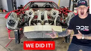 BUILDING MY 1500 HP TWIN TURBO FERRARI F12!