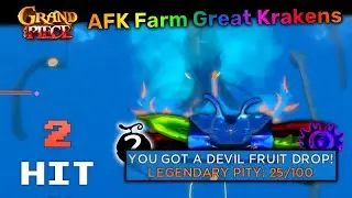 [ GPO UPDATE 9 🔥 ] How To AFK Farm Great Krakens! 🦑🌊