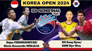 [SF] Dejan FERDINANSYAH/WIDJAJA (INA) vs KO Sung Hyun/EOM Hye Won (KOR) | Korea Masters 2024