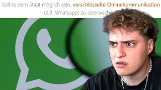 SOLL es dem STAAT möglich sein WHATSAPP zu überwachen?!