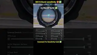 😱 BGMI Scope Setting 2x 3x 4x 6x 8x | New Best Sensitivity Settings | No Recoil 