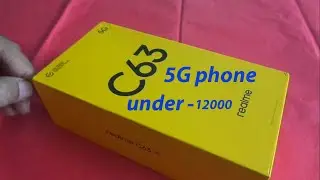 realme C63 5G unboxing 2024.