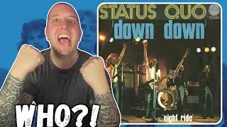 FIRST TIME Hearing Status Quo - Down Down || The 70's Strike Again!!