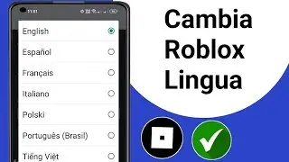 Come cambiare lingua su Roblox (2024) | Cambia lingua Roblox