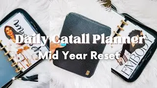 Daily Catchall Planner|Mid-year reset How I use my Planner & Wallet Combo