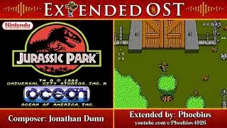 Jurassic Park (NES) OST - Level 1/Welcome to Jurassic Park [Extended] [HQ]