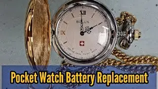 How To Change a Pocket Watch Battery | Watch Repair Channel