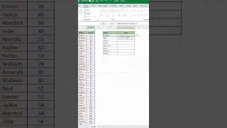 #shorts | hidden combination of function in excel | make array function