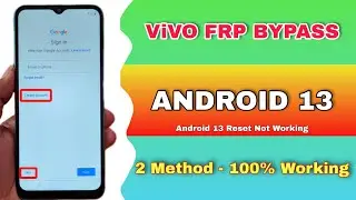 Vivo Frp Bypass Android 13 Reset Not Working | Vivo Android 13 Frp Bypass (Without Pc) in 1 Click