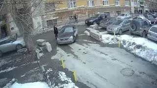 Стрельба на Пушкина, камера наблюдения