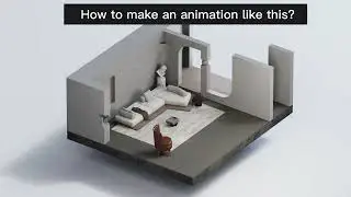 3D Interior Furniture Phasing Animation made with D5 Render | Keyframe Tutorial