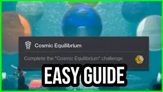 COSMIC EQUILIBRIUM CHALLENGE GUIDE Root of Nightmares Destiny 2
