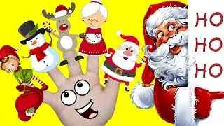 Christmas Finger Family Song🎅| Christmas Song For Children & Nursery Rhymes