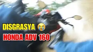 MOTORCYCLE CRASH  WITH BRAND NEW HONDA ADV 160- HOW THIS HAPPEN?