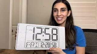 PERSUPER Large Digital Wall Clock with Remote Control Review 