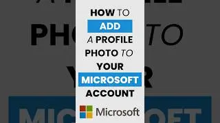 #howto Add a Profile Photo to Your Microsoft Account #tutorial