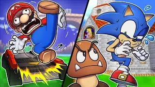 I Made Mario And Sonic Swap Games To See Whos Better