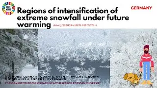 Regions of intensification of extreme snowfall under future warming