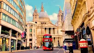 Relaxing walking Tour  in London | City Ambient