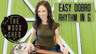 Beginner DOBRO Rhythm LESSON - G blues Darlin Corey