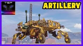 Crossout #568 ► BigRam + Omnibox Dual Howitzer Artillery Build & Gameplay