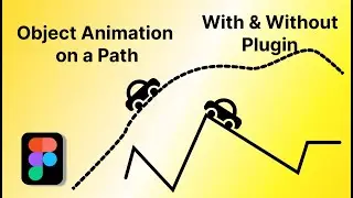 Object Animation on a Path :With & Without Plugin | Figma Animation