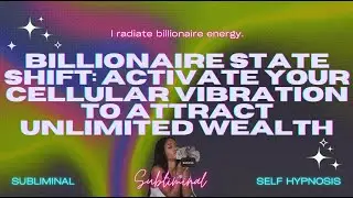 Billionaire State Shift Subliminal (Cellular Activation) [WARNING EXTREMELY POWERFUL]