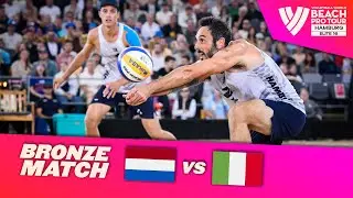 Boermans/de Groot vs. Cottafava/Nicolai - Bronze Match Highlights | Hamburg 2024 #BeachProTour