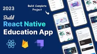 #1 Build a React Native Education App with Expo, Firebase, Strapi, and MySQL (Step by Step Tutorial)