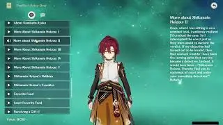 HEIZOU ALL VOICE LINES (JAPANESE)