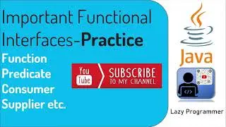 #9 - Java 8 - Functional Interfaces Practice Java 8 #java #functionalinterface