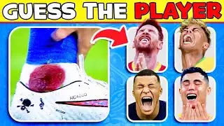 Guess Injury SONG 😭🦵💢 Guess Famous Football Player by his SONG, Dance, Celebration! Ronaldo, Messi!!