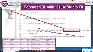 How to Connect SQL Server with Visual Studio in asp.net C# | programminggeek