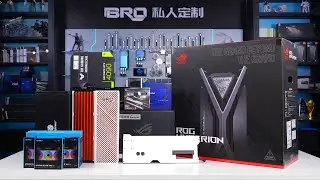 「BRO」4K PC Build Asus ROG Hyperion GR701 White Theme.华硕玩家国度创世神机白色主题 #pcbuild