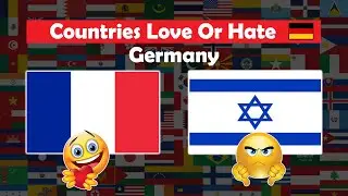 Countries Love or Hate Germany 🇩🇪