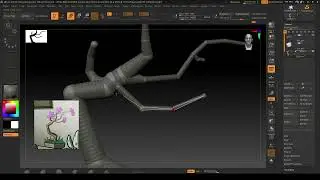 73 Zbrush Tree- Intro to Zspheres