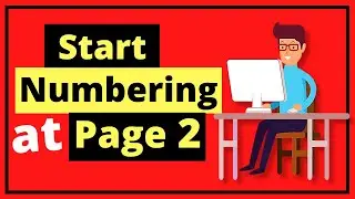 How do I start Page Numbers On Page 2 in Google Docs