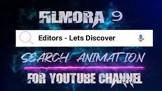 [NEW] How to make a Search Bar Animation in Wondershare Filmora 9 2021