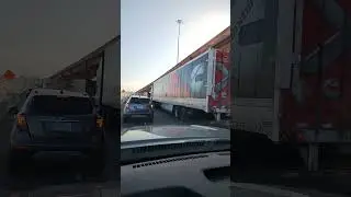 traffic at border freeway