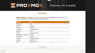 How to change network management interface in ProxMox