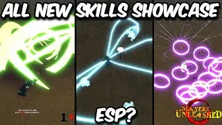 NEW CODES! All NEW Breathing Moves / Skills Showcase in Slayers Unleashed UPDATE v.023 ( Roblox )