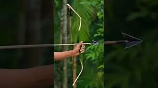 Bamboo creation with New Bamboo archer #bamboo #bamboocrafts #Diy #Slingshota