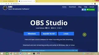 How To Record Computer Screen Using OBS Studio Open Broadcaster Software In Windows 7, 8, 8.1 and 10