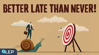 Better Late Than Never! | 🎙️ 8 Minute English | Beginner