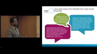 Observed Clinical Activity (OCA) and MEQ – Passing the RANZCP Exam- Dr Sanil Rege