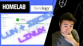 Homelab Series - Setting up LUN and iSCSI on Synology connecting with Linux Server